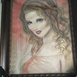 Painting of Young Lady